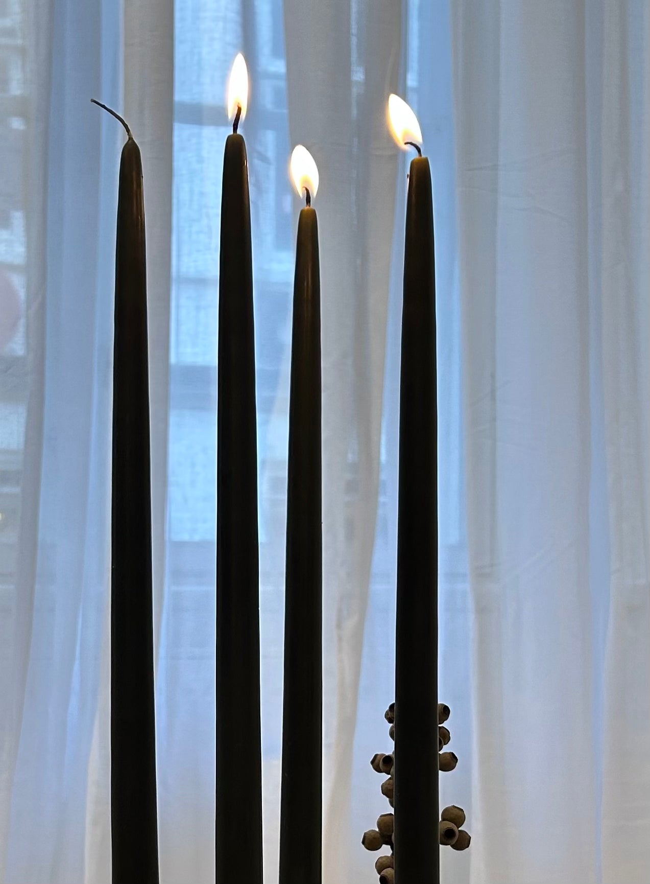 Lys til adventsdekoration