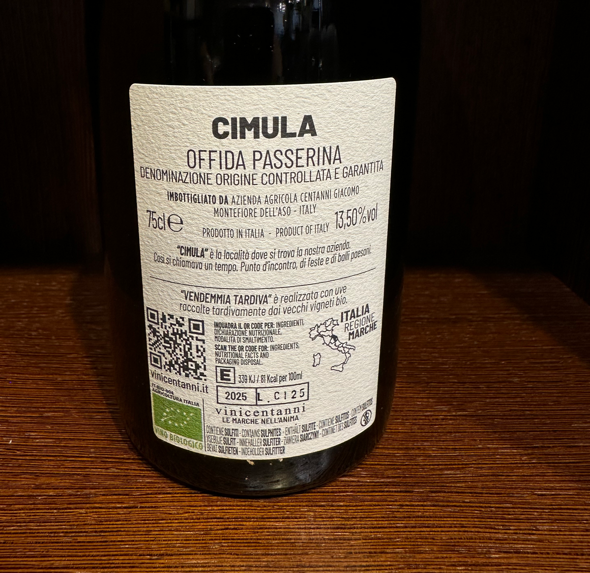 Cimula White Wine